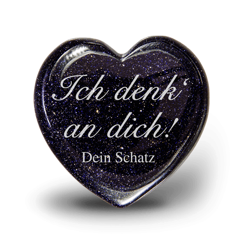 Herz mit Gravur als persönliches Geschenk